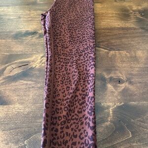 GAP brown Leopard-Print Women's Leggings